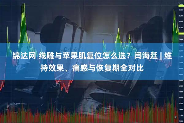 锦达网 线雕与苹果肌复位怎么选？闫海廷 | 维持效果、痛感与恢复期全对比